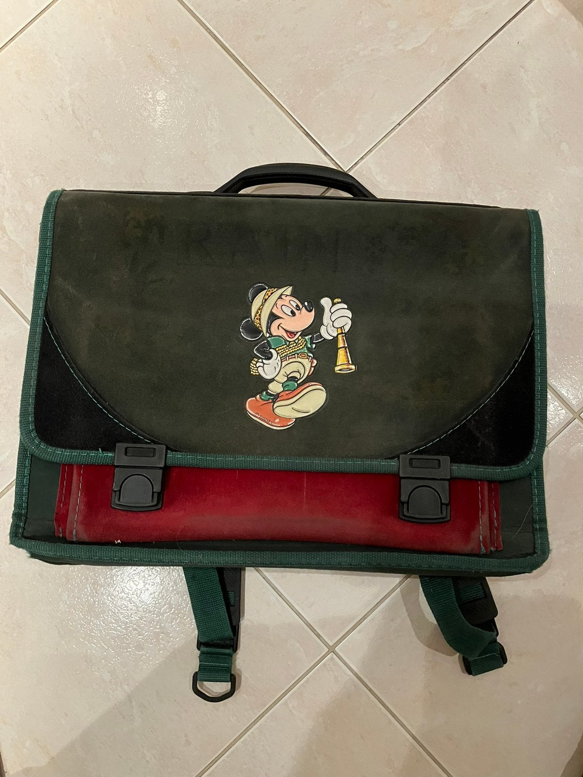 Disney boekentas, Sieraden, Tassen en Uiterlijk, Ophalen of Verzenden, Zo goed als nieuw, Rugtas, Minder dan 30 cm