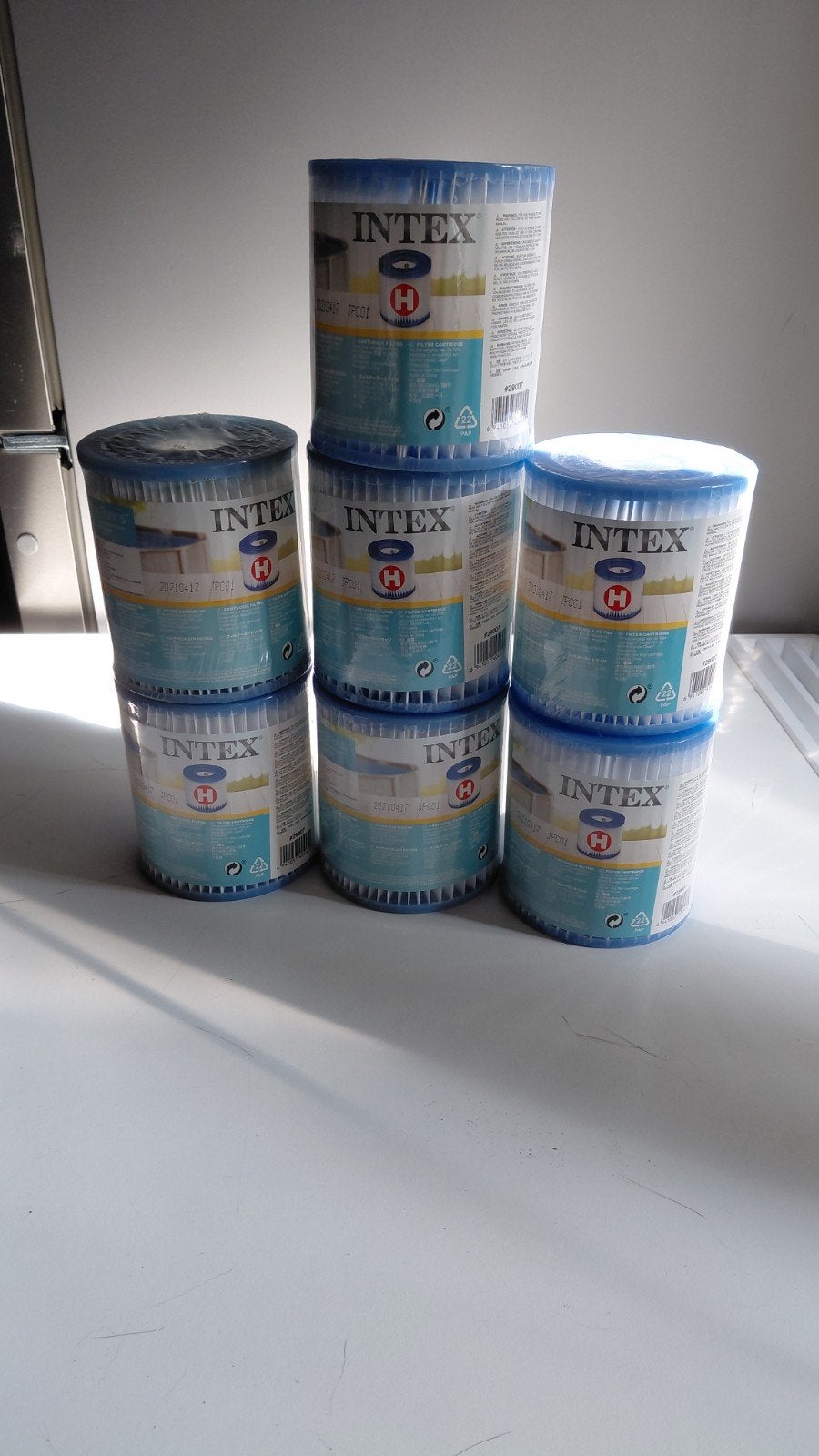 7x Intex filter type H - Nieuw in verpakking, Ophalen, Nieuw, Filter