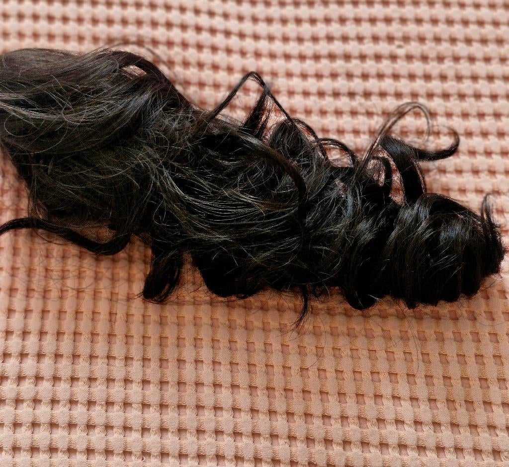 Infinity Braids claw clip haarstuk – wavy – donkerbruin, Sieraden, Tassen en Uiterlijk, Uiterlijk | Haarverzorging, Ophalen of Verzenden