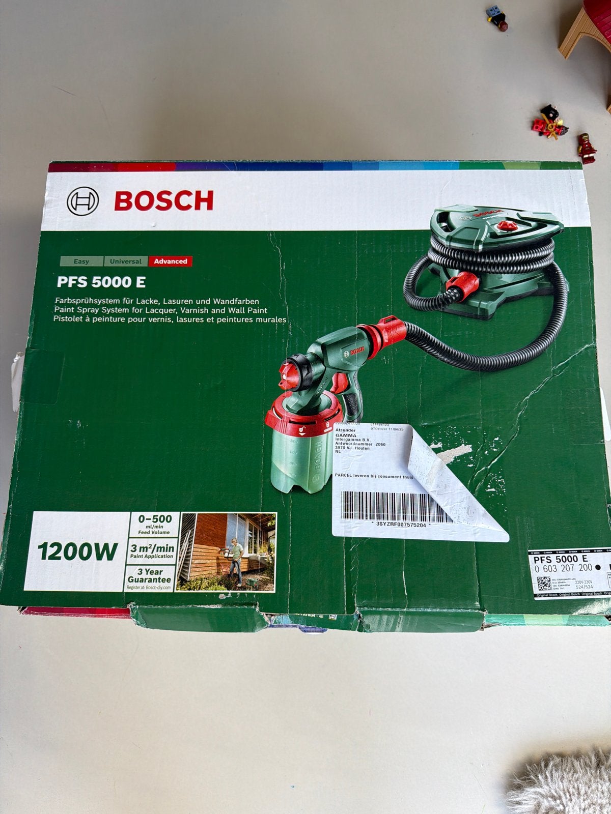 Bosch PFS 5000 E Verfspuitsysteem, Ophalen, Gebruikt, Wit, Verf