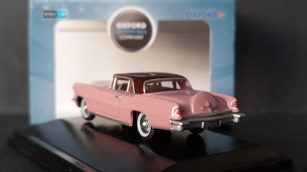 Lincoln Continental Mk2 1956 1:87 H0 Oxford Diecast Pol, Overige merken, Auto, Verzenden, Nieuw