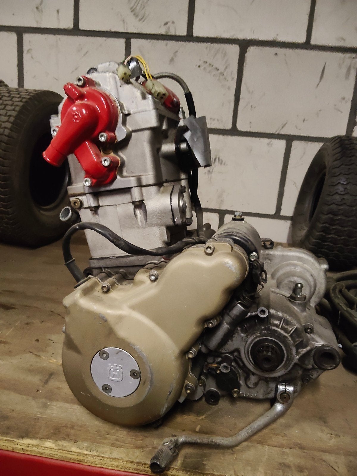 Husqvarna motorblok 570cc sm610e, Ophalen, Gebruikt