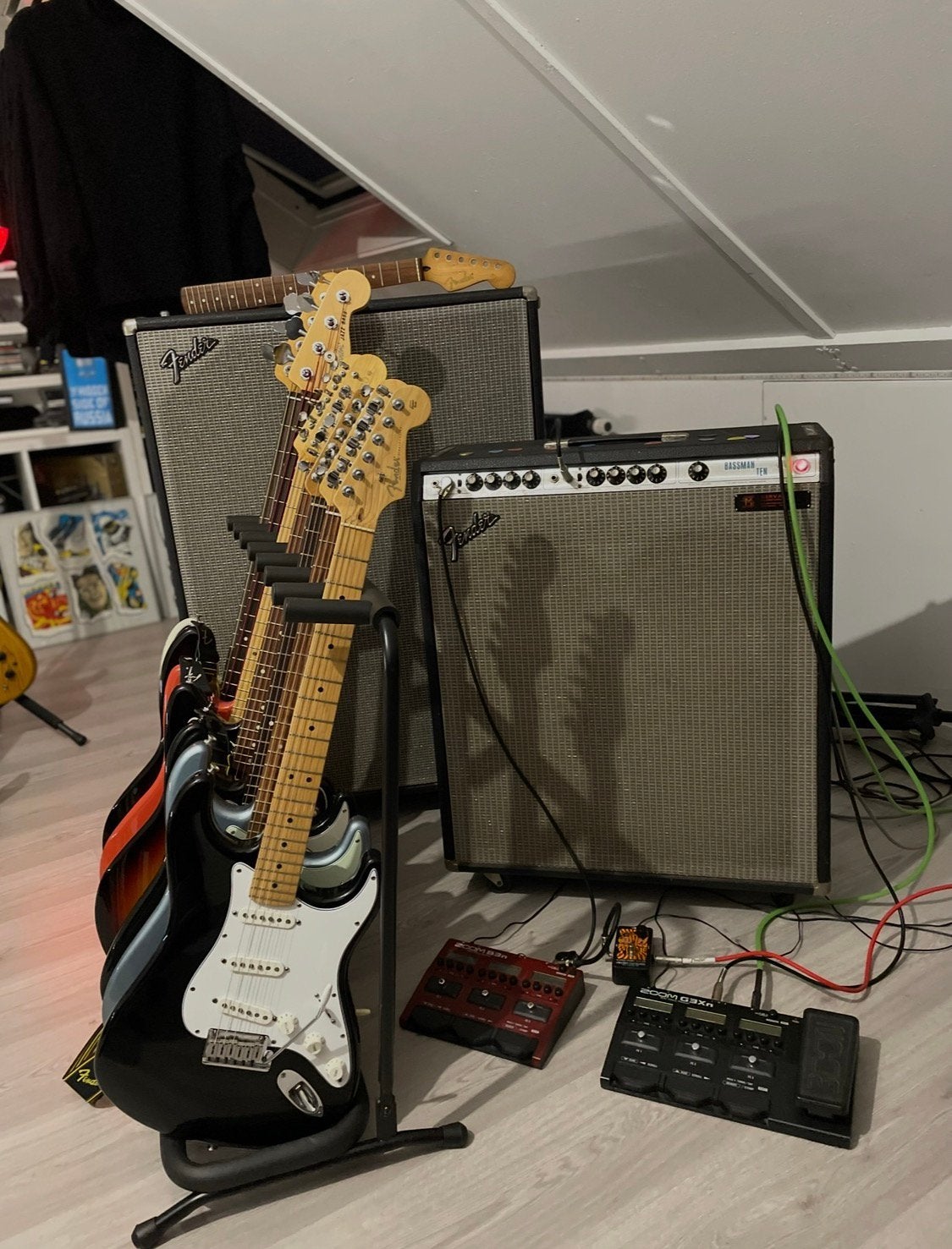 1978 Fender Bassman Ten, Ophalen, Gebruikt