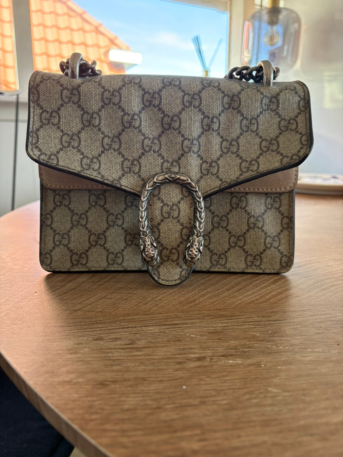 Authentieke Gucci Dionysus GG Supreme – Vintage – 421970, Ophalen of Verzenden, Gebruikt, Bruin, Schoudertasje