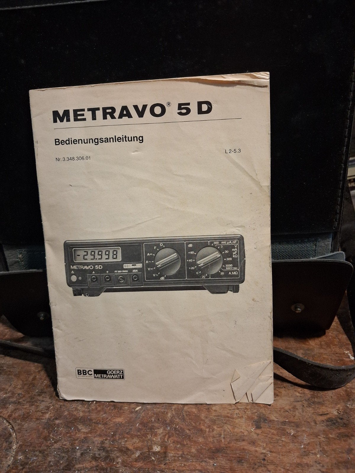 Metravo 5D Multimeter uit de jaren '80 - Zeer goed werkend, Ophalen of Verzenden, Multimeter
