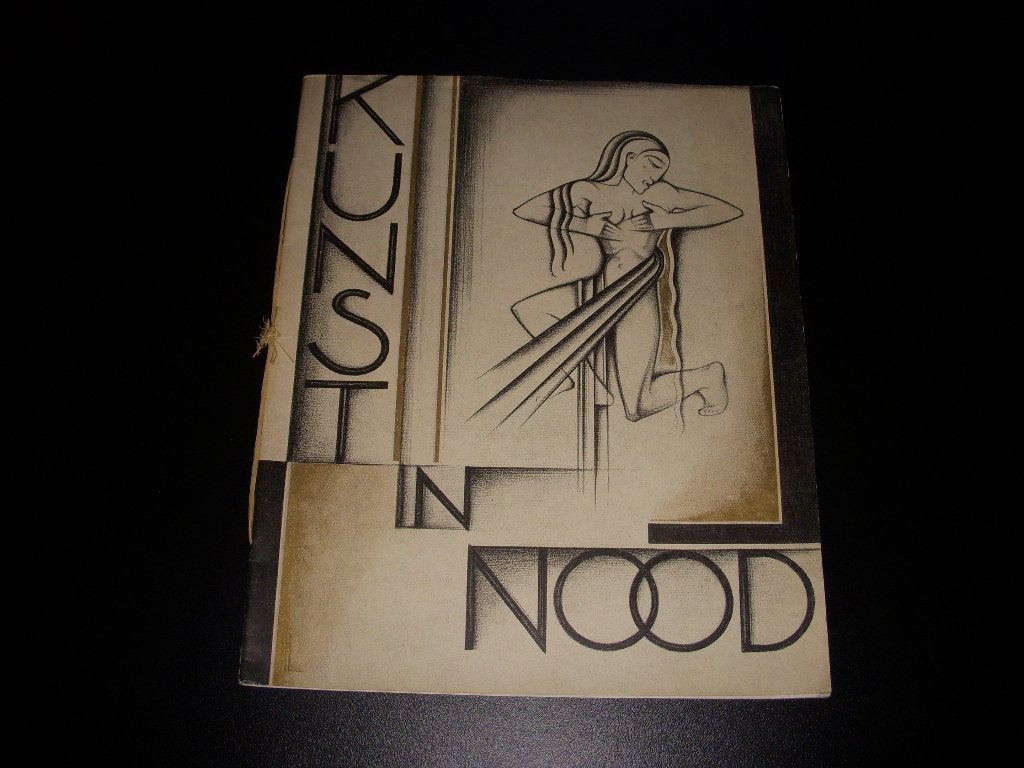 MOOIE brochure ' De Kunst in Nood ' vierde deel uit 1933, Boeken, Gelezen, De Kunst in Nood 1933, Ophalen of Verzenden, Overige onderwerpen