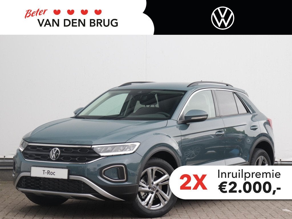 Volkswagen T-Roc Life Edition 1.0 TSI 116pk | Trekhaak | Ach