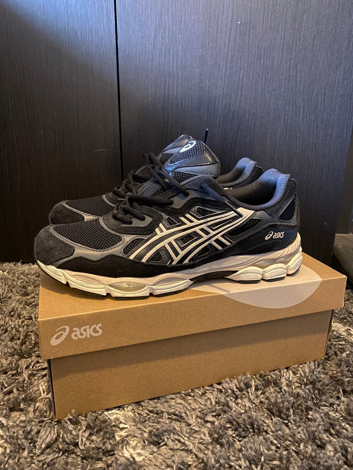 Asics gel NYC, Zwart, Nieuw, Ophalen of Verzenden, Sneakers of Gympen