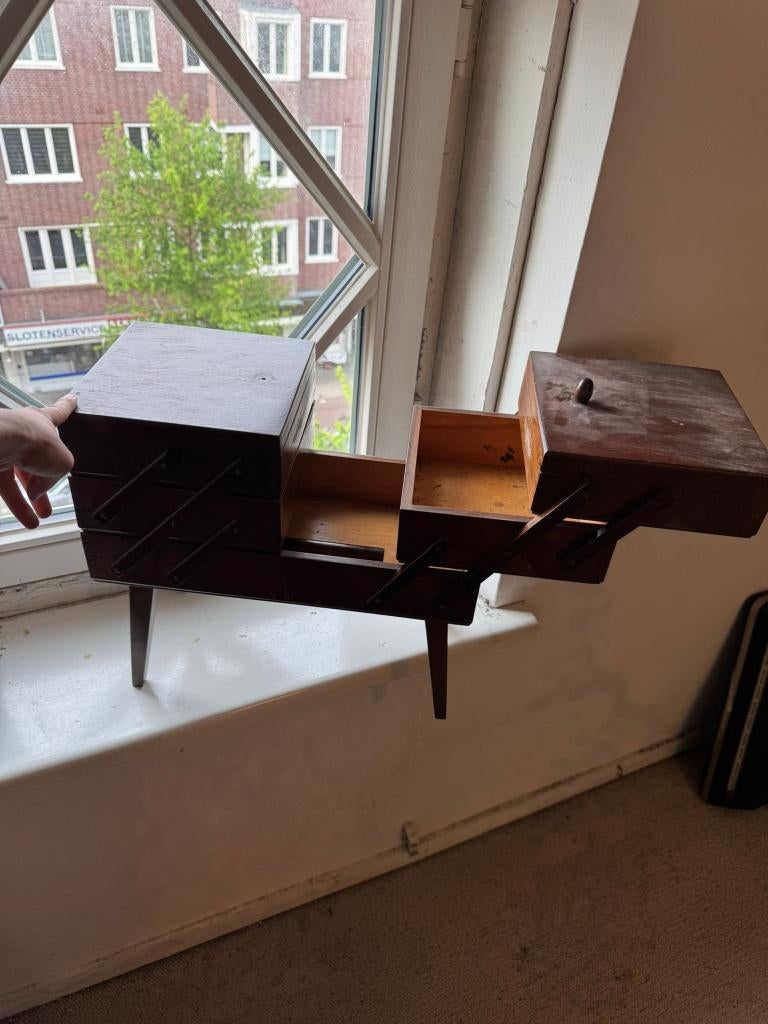 Houten naaidoos, Ophalen, Gebruikt, Overige typen