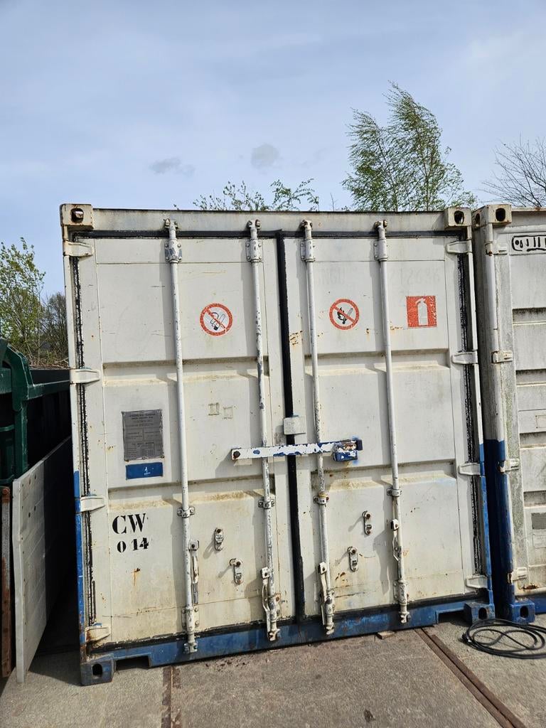 Werkplaats container 20ft zeecontainer incl. Pvc, Ophalen