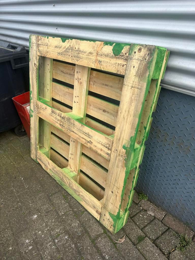 Houten pallet, Ophalen of Verzenden, Gebruikt, Hout, 20 tot 50 mm