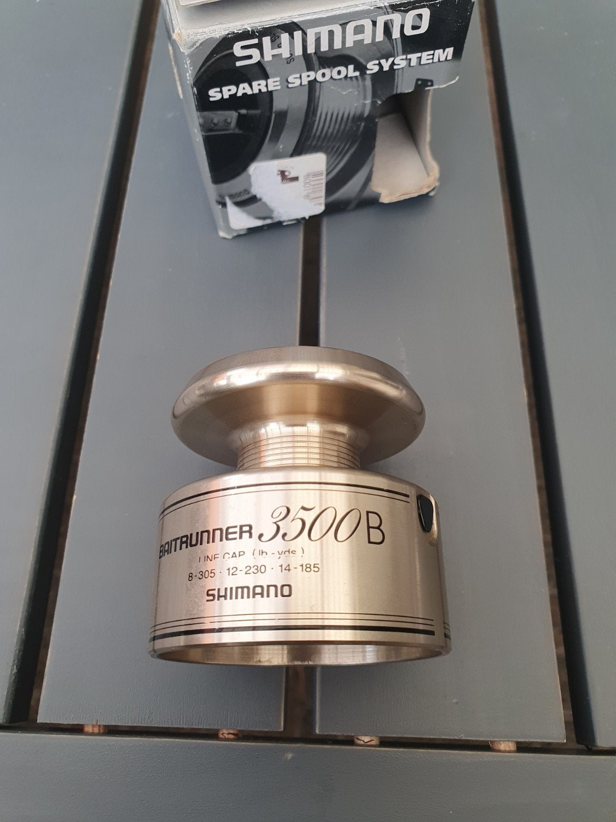 **1 shimano 3500b reserve spoel **, Watersport en Boten, Ophalen of Verzenden, Zo goed als nieuw, Molen