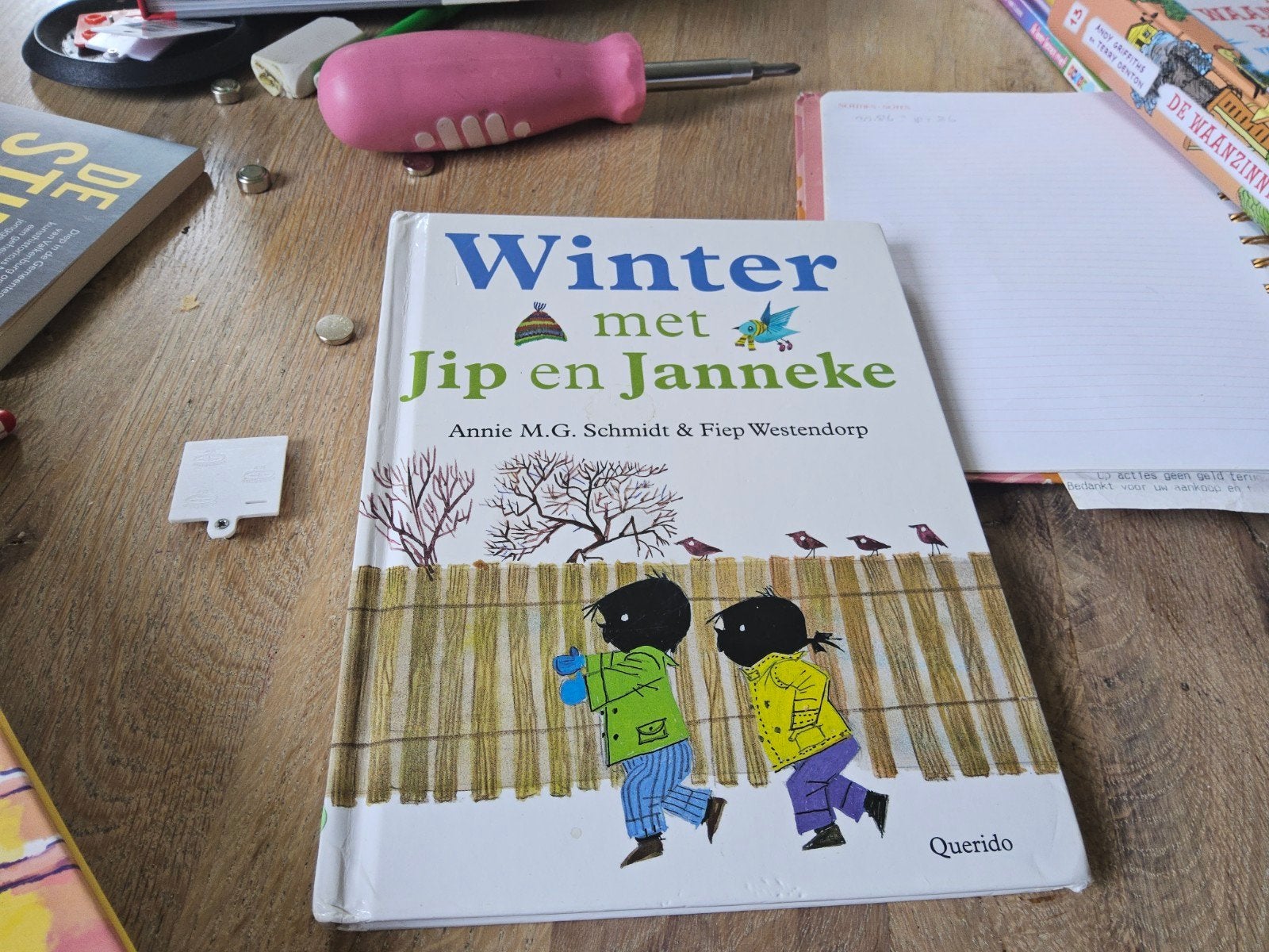 Annie M.G. Schmidt - Winter met Jip en Janneke, Boeken, Annie M.G. Schmidt, Fictie algemeen, Ophalen of Verzenden, Zo goed als nieuw