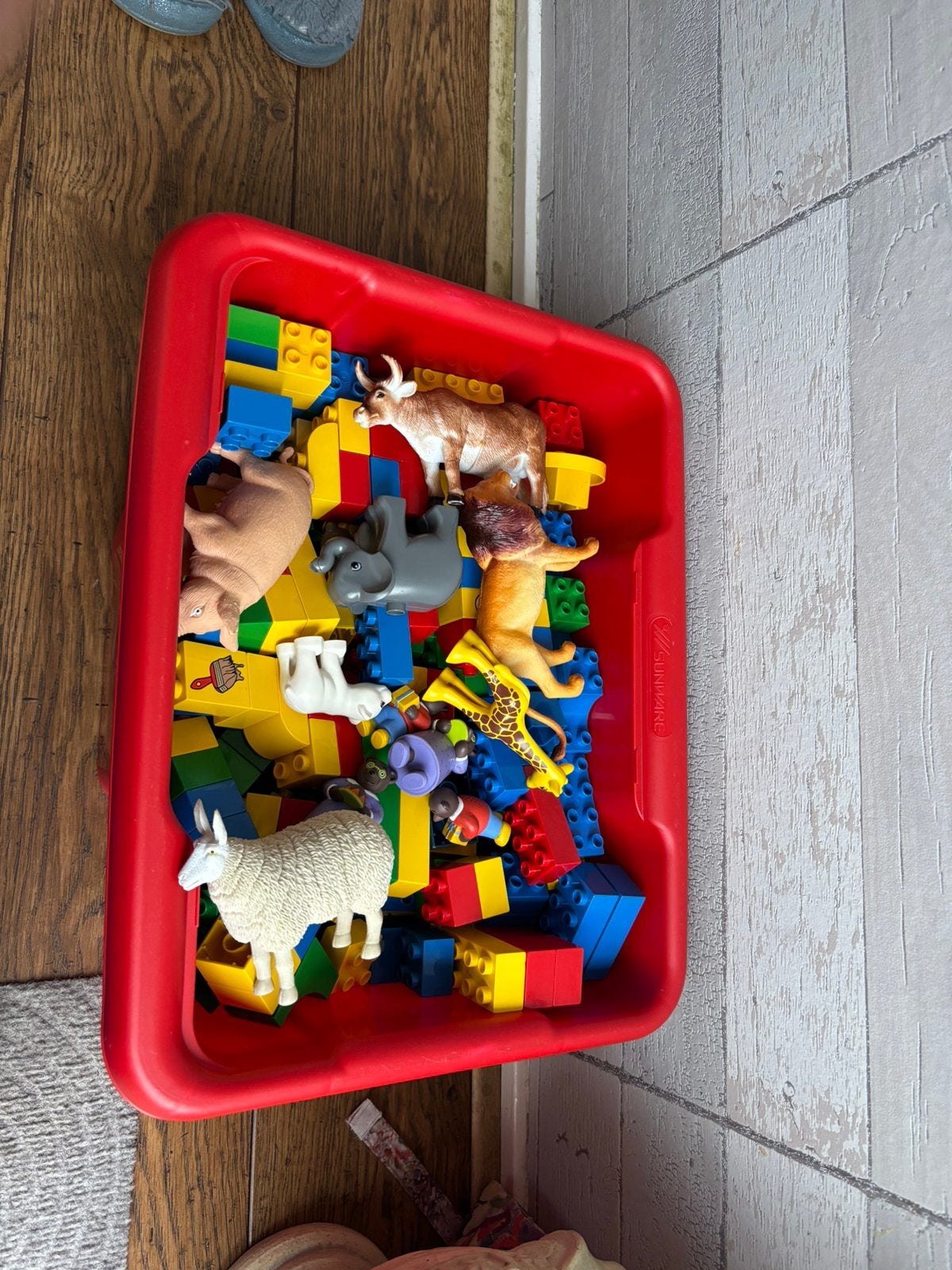 Bak vol met duplo, Ophalen of Verzenden, Zo goed als nieuw
