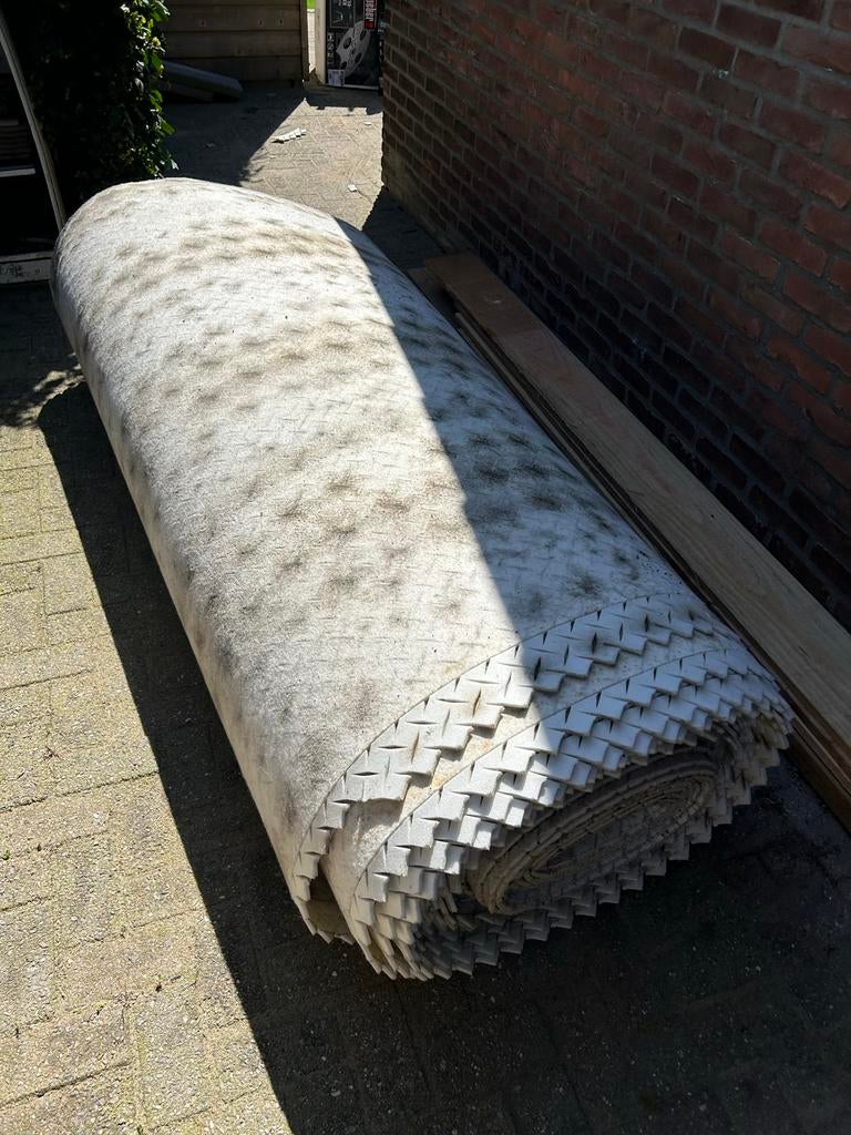 Ondervloer kunstgras - voor een perfecte ondergrond, Ophalen, Gebruikt, 20 m² of meer, Kunstgras