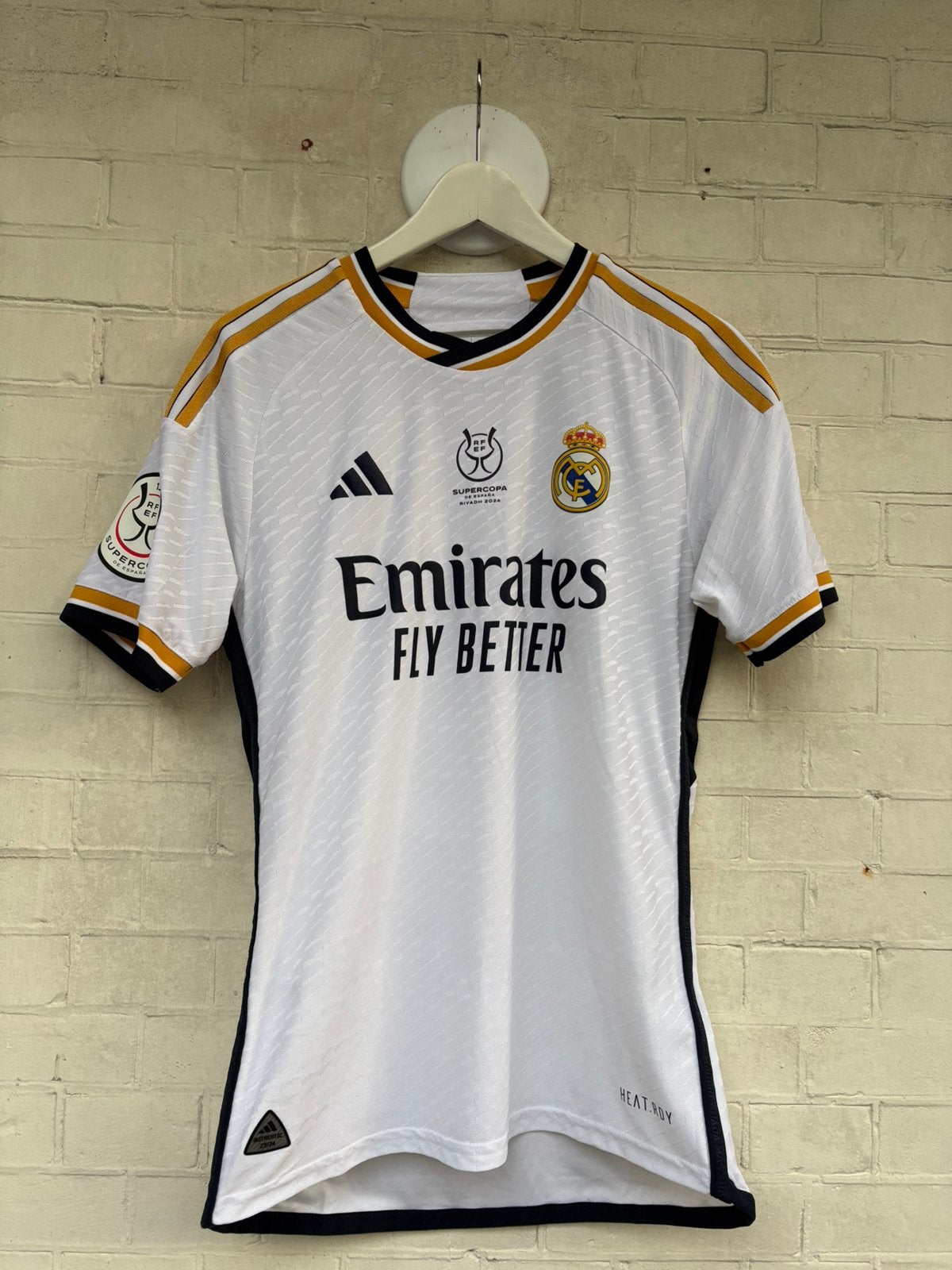 Authentiek Real Madrid shirt (S), champions edition Riyadh, Verzamelen, Ophalen of Verzenden, Nieuw, Buitenlandse clubs, Shirt