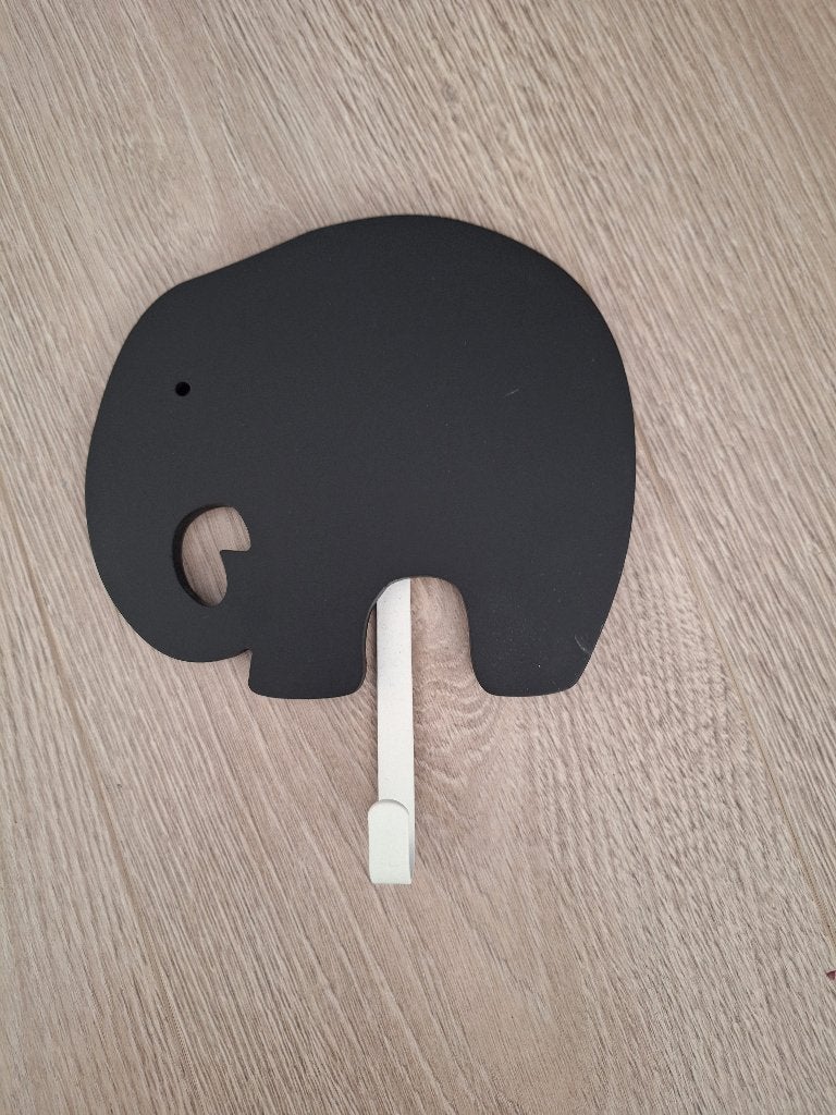 Wandhaakje olifant kinderkamer / kapstok, Ophalen of Verzenden, Gebruikt, Kapstokje