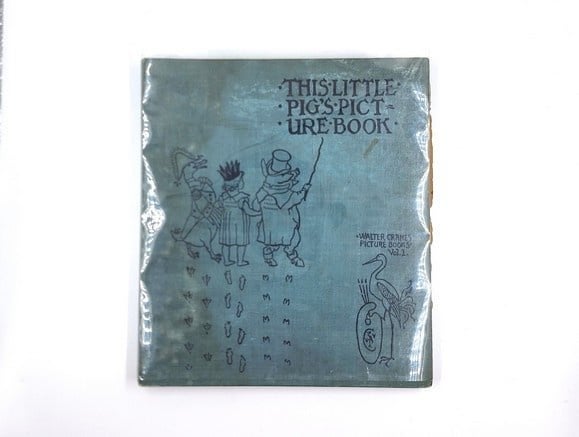 Prentenboek 'His Little Pig’s Picture Book' (1895), Verzenden, Gelezen