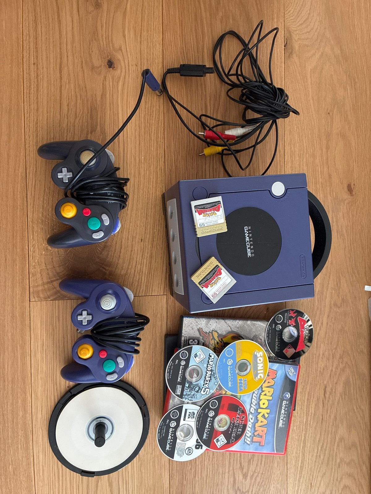 Nintendo GameCube met 8 spellen en Game Boy Advance uitbreid, Spelcomputers en Games, Spelcomputers | Overige, Ophalen, Nintendo