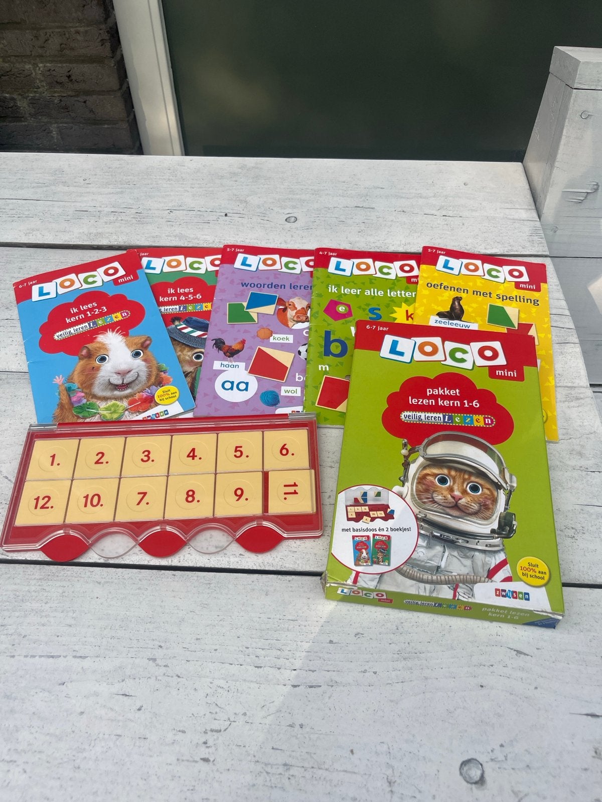 Loco Mini pakket: leren lezen, woorden en spelling, Ophalen, Gebruikt, Puzzelen