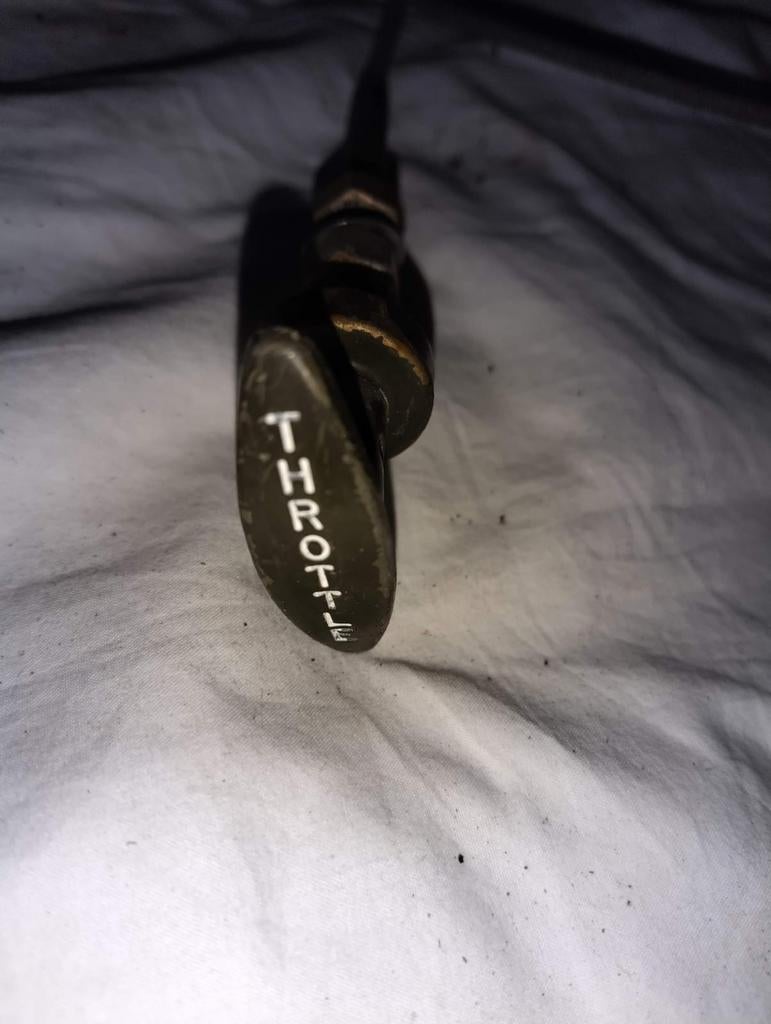 Handgashendel "THROTTLE" voor div. Military jeeps + Trucks, Ophalen of Verzenden, Landmacht, Nederland, Overige typen