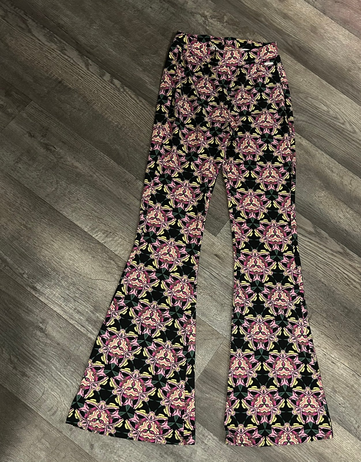 Colourful Rebel flared pants flower peached, maat S, Meerkleurig, Nieuw, Ophalen of Verzenden, Maat 36 (S)