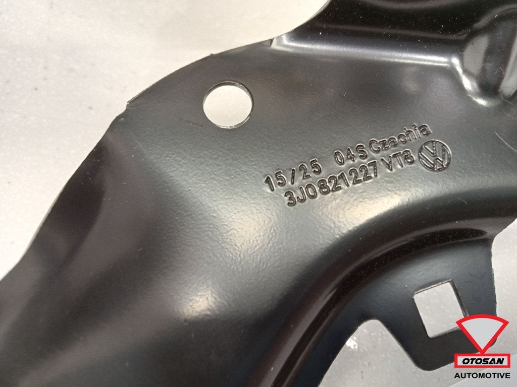 VW Passat B9 2023+ Zijscherm houder 3J0821227 LINKS VOOR, Volkswagen, Volkswagen AG, Voor, Nieuw