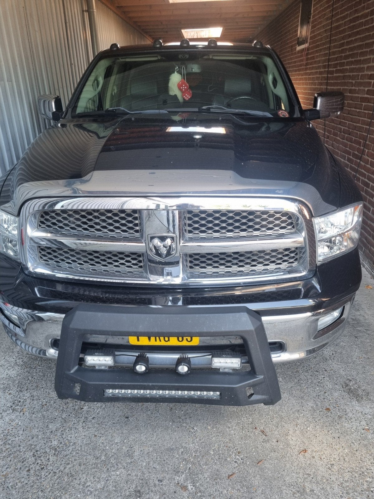 Dodge RAM Dodge RAM 2011, Auto's, Bestelauto's, Zwart, 5654 cc, 390 pk, 2542 kg
