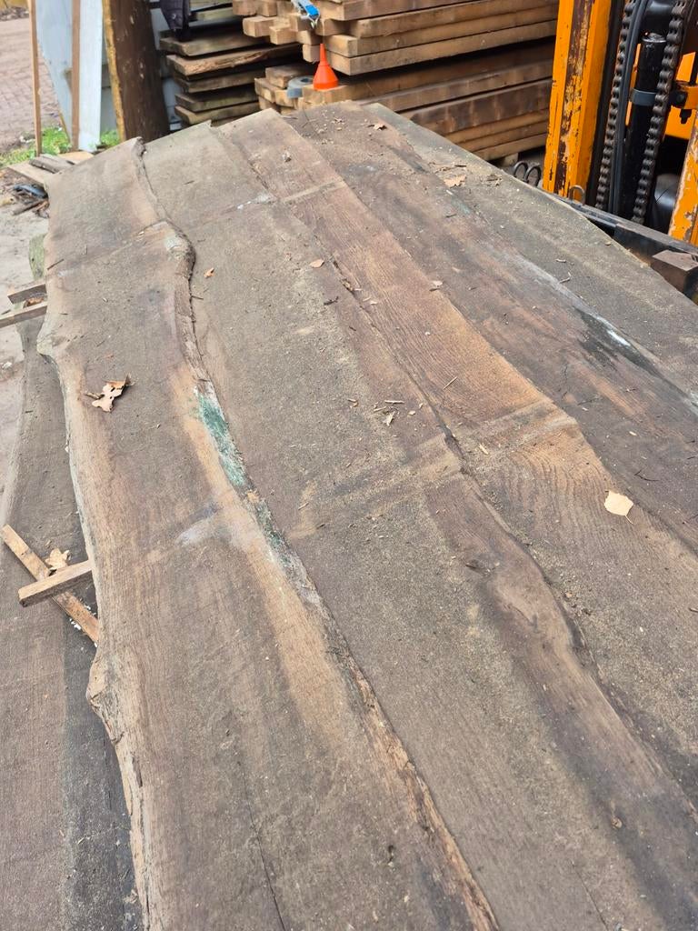 Eike planken 210 lang gemiddeld 25 tot30 cm breed, Tuin en Terras, Ophalen of Verzenden, 250 cm of meer, Planken