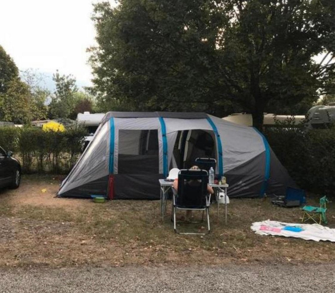 Opblaasbare tent Quechua air seconds 6.3 decathlon, Ophalen, Zo goed als nieuw