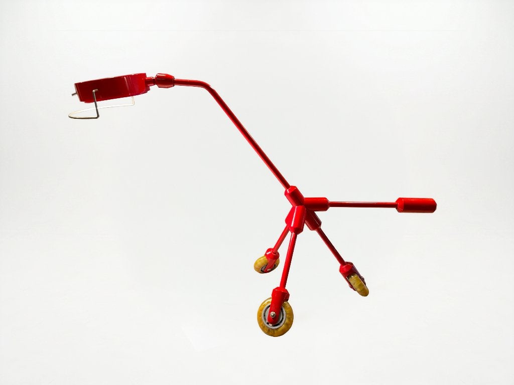 IKEA Vintage Kila Bureaulamp bij TheReSales, Bureaulamp, Gebruikt, Vintage, Rood