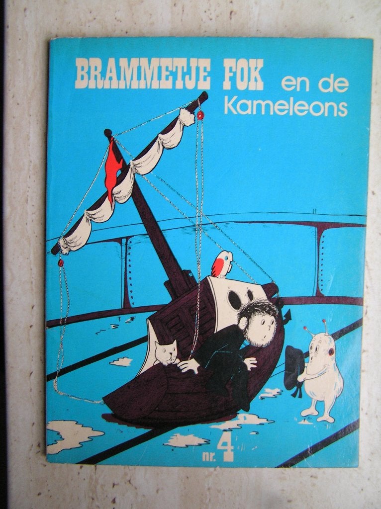 Brammetje Fok en de Kameleons., Eén stripboek, Ophalen of Verzenden, Gelezen