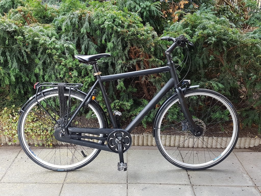 Mooie herenfiets Pegasus ALFINE 8versn., Ophalen, Versnellingen, Zo goed als nieuw, 57 tot 61 cm