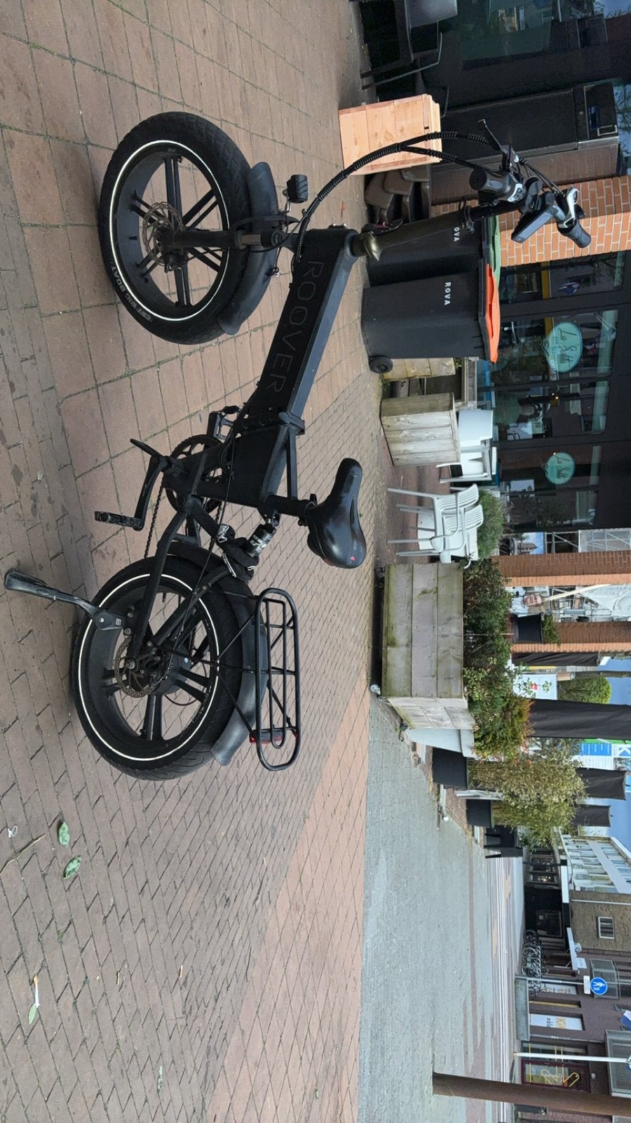 Roover opvouwbare elektrische fiets, Fietsen en Brommers, Elektrische fietsen, Gebruikt, Minder dan 47 cm, 30 tot 50 km per accu