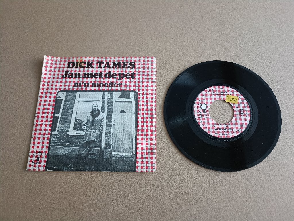 Single: Dick Tames - Jan met de pet (1973), Verzenden, Gebruikt, Pop