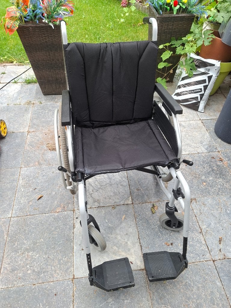 rolstoel, Diversen, Rolstoelen, Ophalen, Inklapbaar, Zo goed als nieuw, Duwrolstoel