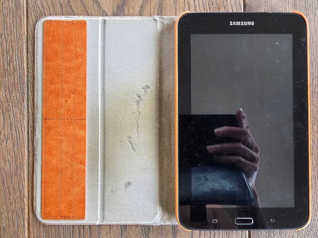 Samsung Galaxy Tab 3 Lite (SM-T113) 8GB Zwart met luxe hoes, Gebruikt, 32 GB, Ophalen of Verzenden, Samsung Galaxy Tab 3 Lite