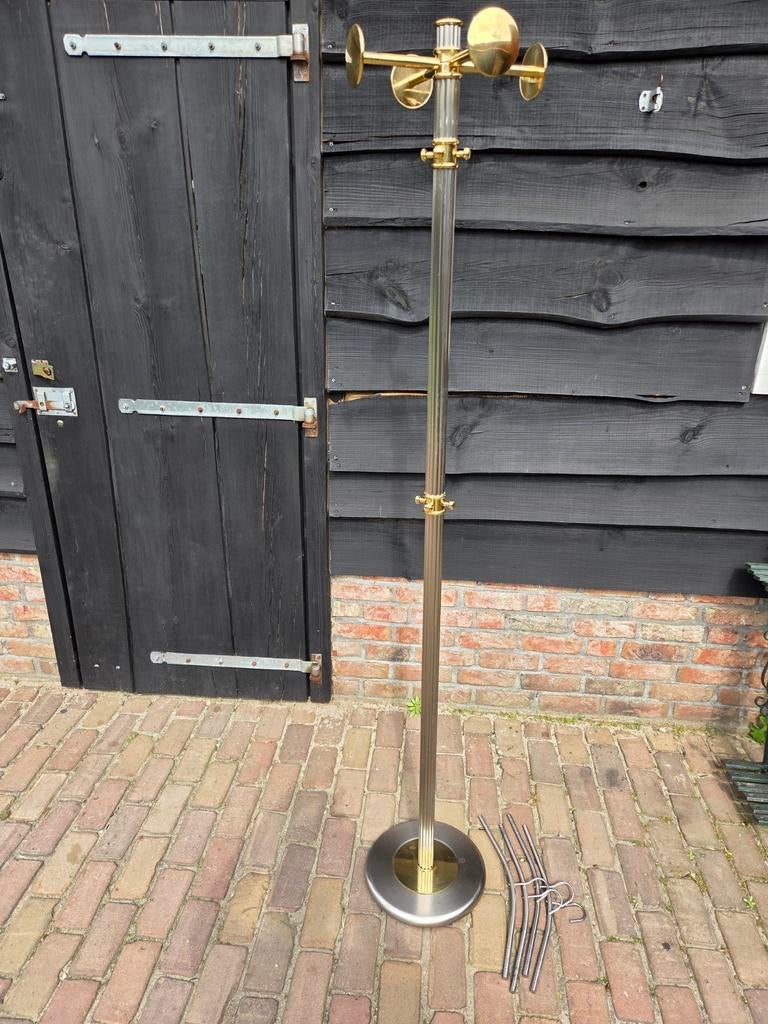 Vintage kapstok, Ophalen, Gebruikt, Metaal, Staande kapstok