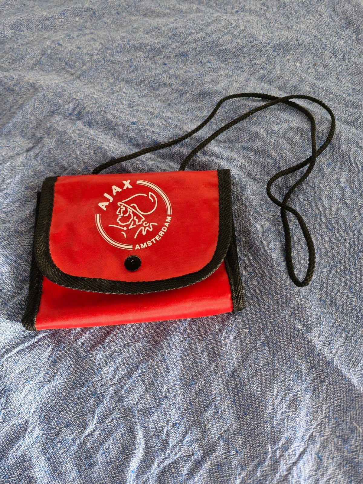 Ajax portemonnee - Rood met logo, Ophalen of Verzenden, Zo goed als nieuw, Rood, Overige merken