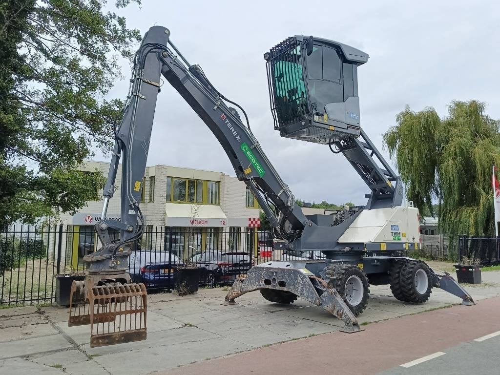 Terex TWH 216 S5 16,5 ton wastehandler overslagkraan, Kraan