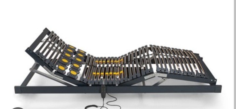 Goede Elektrische lattenbodem van Bossflex, Ophalen, Gebruikt, Eenpersoons, 80 cm