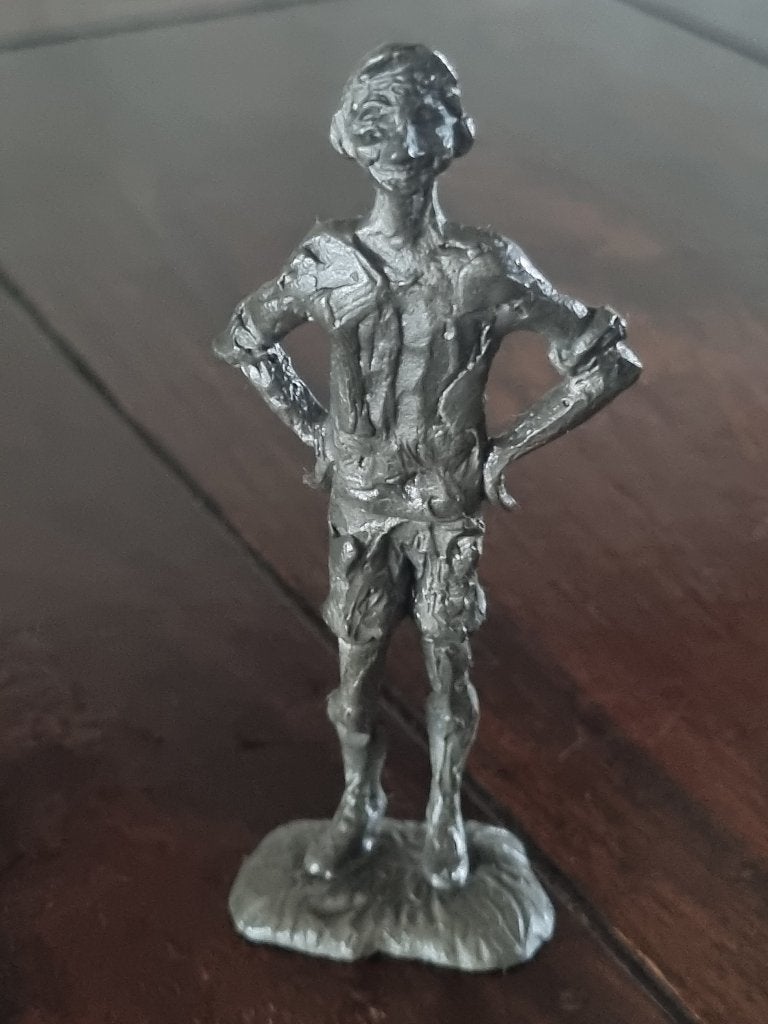 Tinnen Beeldje van "Het Lieverdje", Antiek en Kunst, Antiek | Tin, Ophalen