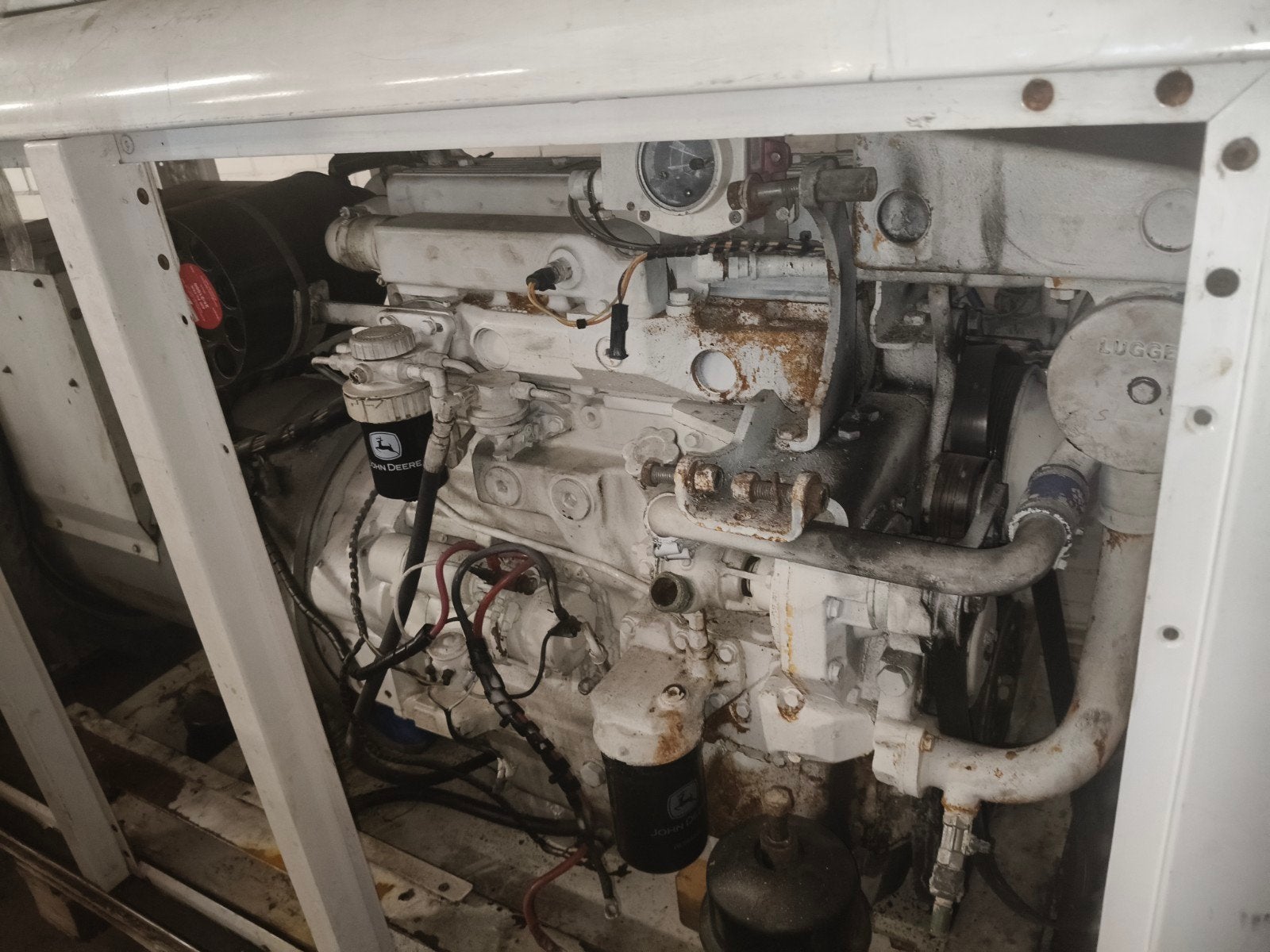 Northern Lights Generator Set -John Deere motor, Ophalen, Gebruikt, Elektrisch startend, Dieselolie
