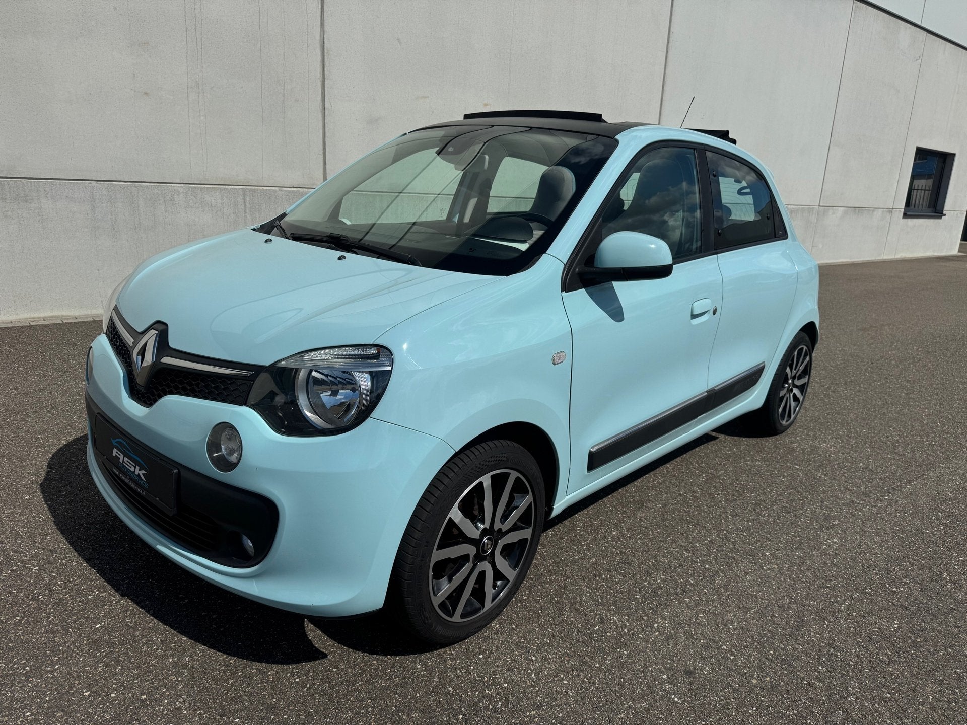 Renault Twingo 0.9 TCe Intens Cabrio dak Automaat, Gebruikt, Cabriolet, Blauw, Parkeersensor
