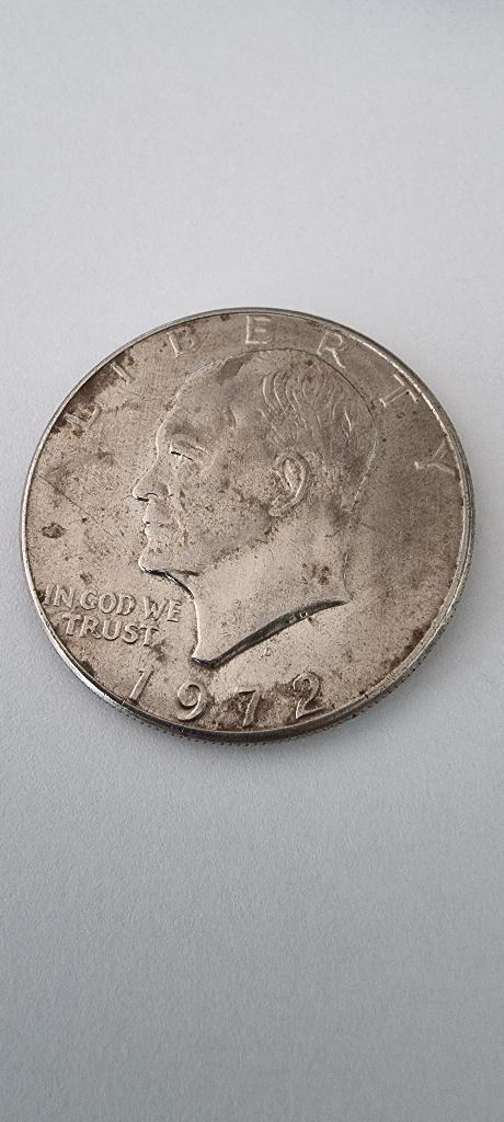 Amerikaanse Liberty Dollar 1972 - Letter D, Postzegels en Munten, Munten | Amerika, Ophalen of Verzenden, Noord-Amerika, Losse munt
