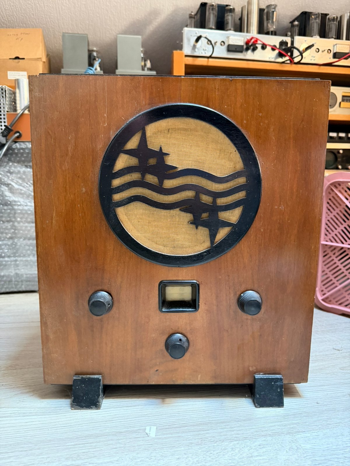 Zeer zeldzame Deense Philips 962A (Philips 936A), Ophalen