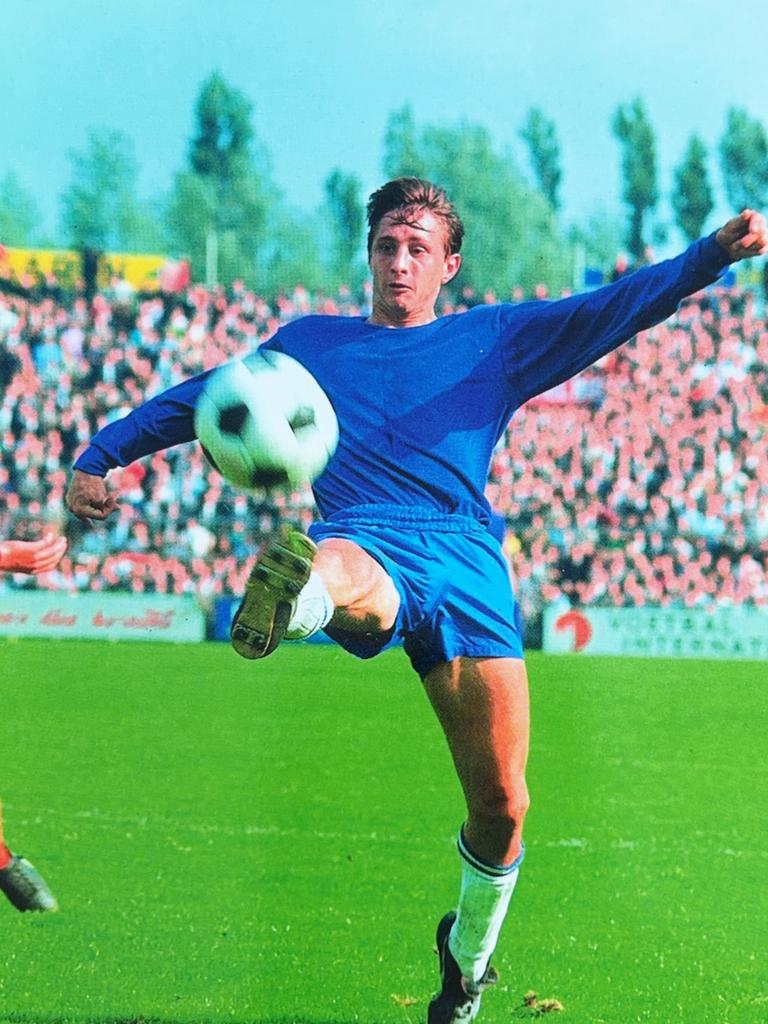 Spelerskaart Johan Cruyff - AFC Ajax Amsterdam, Verzamelen, Sportartikelen en Voetbal, Ophalen of Verzenden, Zo goed als nieuw