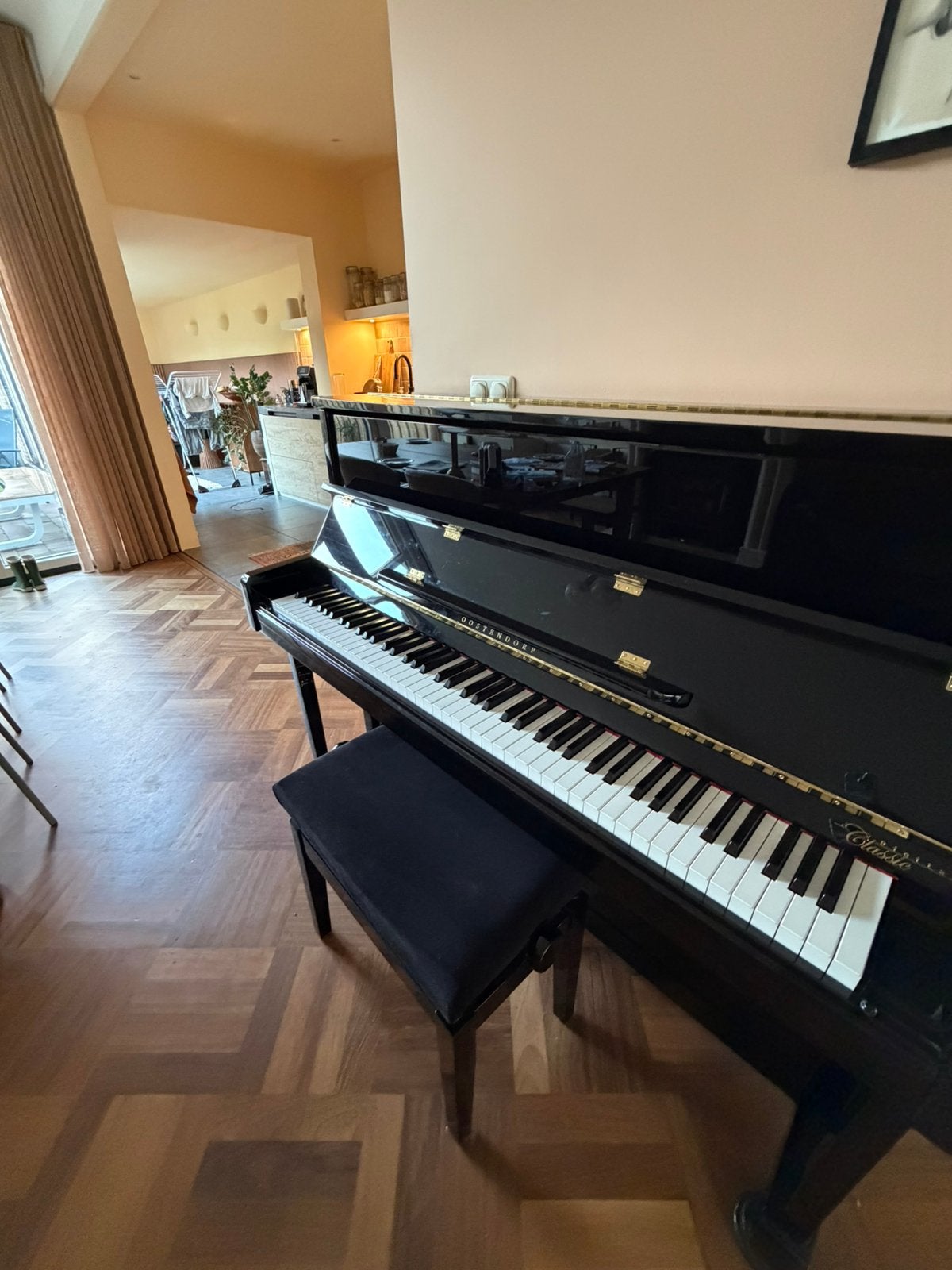 Oostendorp Digital Classic II XT PE messing, Ophalen, Zo goed als nieuw, Zwart