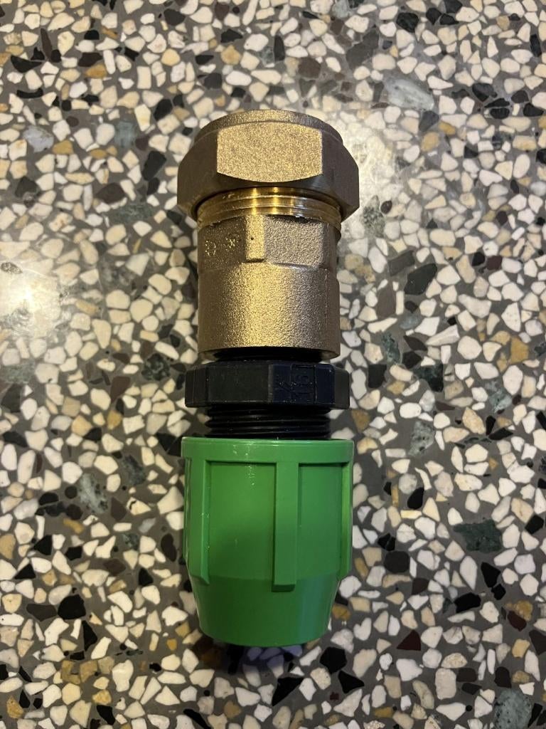 Sanivesk tyleen overgang 16mm x 1/2", Overige materialen, Minder dan 20 mm, Overige typen, Nieuw