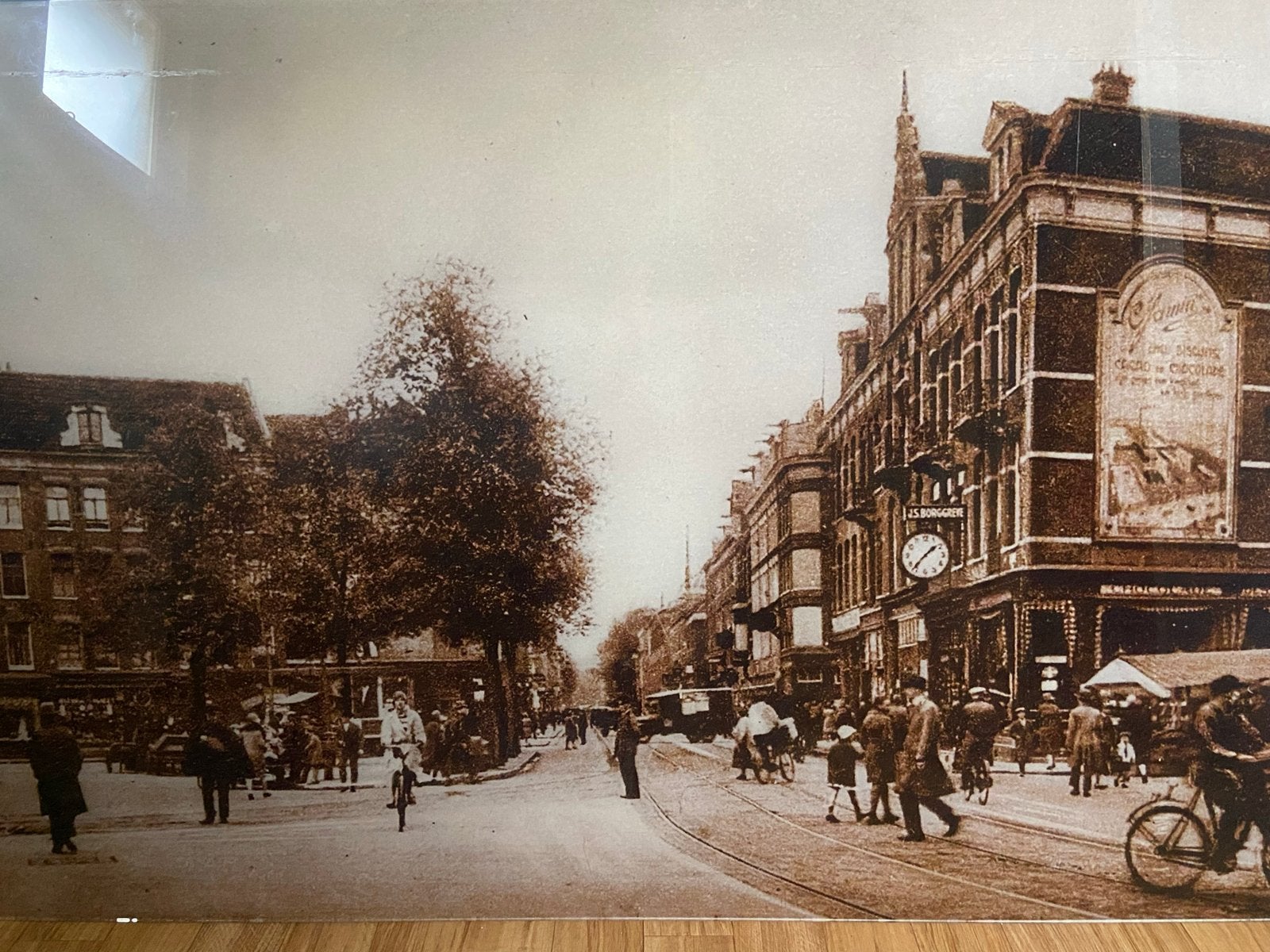 Foto in plexiglas: Picoplein Albert Cuyp Amsterdam (1.20x0.8, Ophalen, Gebruikt, 100 tot 125 cm, Foto of Poster